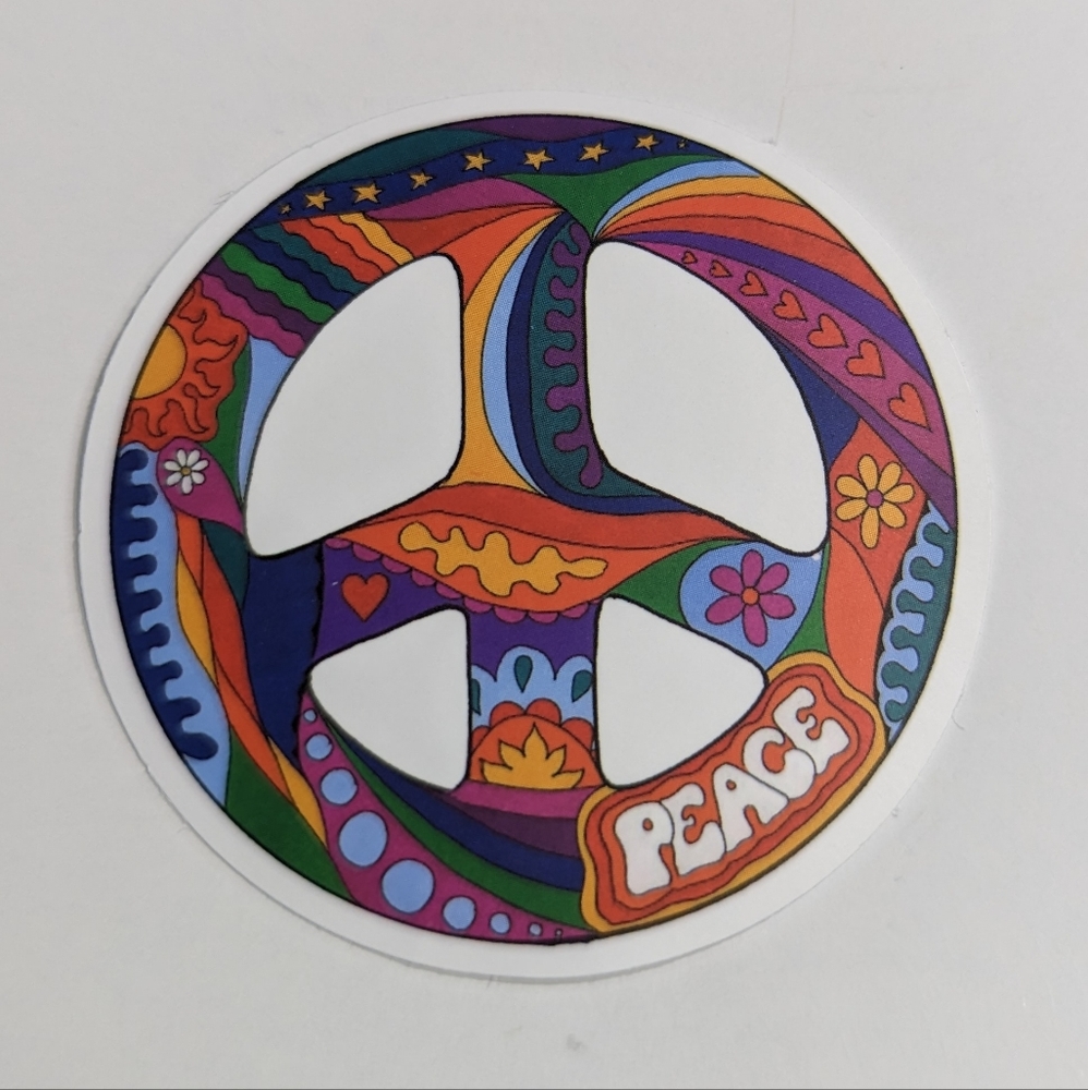 Peace Sign Sticker